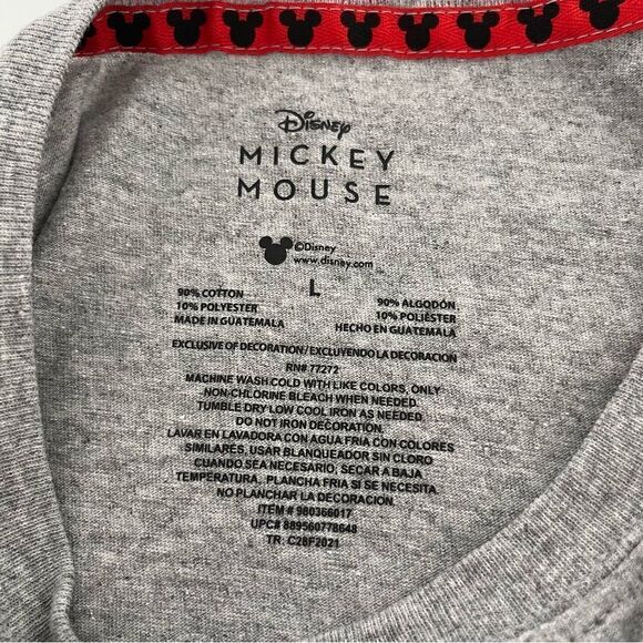 NWT Mickey Mouse Felt T-Shirt - Large - Picture 6 of 7